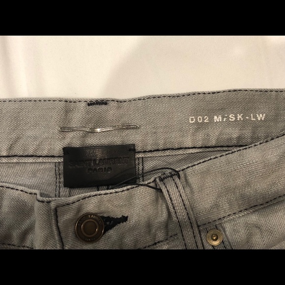 Saint Laurent D02 Oil Spill Jeans - Picture 5 of 6